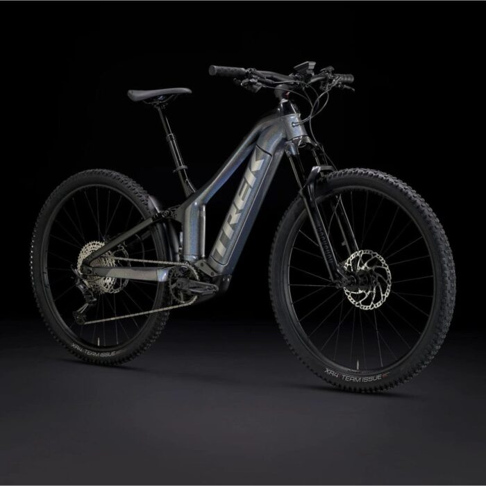 VTT Électrique Tout-Suspendu Trek Powerfly FS 7 Shimano SLX XT 12V 625 Wh 27.5'' Prismatique Noir Gén 31