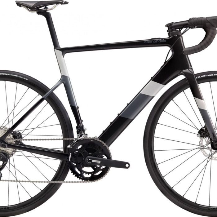 Vélo de Route Électrique Cannondale SuperSix EVO Neo 3 Shimano 105 11V 250 Wh 700 mm Noir Pearl