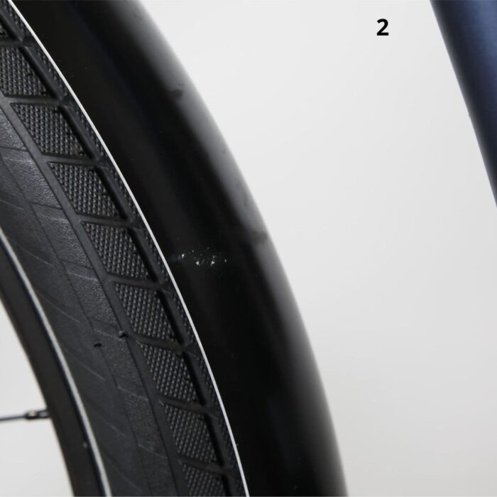 Vélo de Ville Électrique Bicyklet Raymond Shimano Acera 9V 504 Wh 27.5'' Bleu Matt Night5