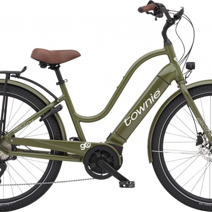 Vélo de Ville Electrique Electra Townie Path Go 10D EQ Step-Thru 27.5' 500Wh Shimano Deore 10V Vert