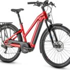 Vélo de Ville Électrique Moustache Samedi 27 Xroad 5 Open Shimano Deore 10V 625 Wh 27.5'' Rouge Métal 20221