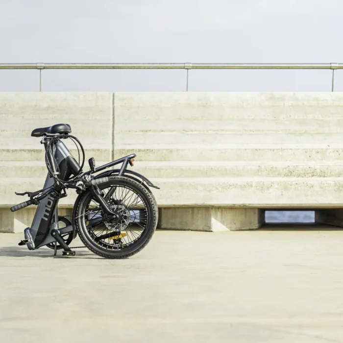 Moma Bikes Vélo Electrique de Ville Pliant E20Pro Aluminium SHIMANO 7V Bat. Ion Lithium 48V 13Ah1