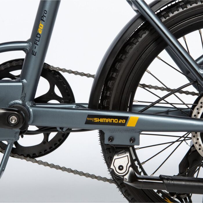 Moma Bikes Vélo Electrique de Ville Pliant E20Pro Aluminium SHIMANO 7V Bat. Ion Lithium 48V 13Ah4