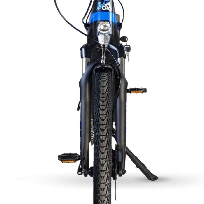 Urbanbiker Viena Trekking VAE 140KM Autonomie Bleu 262