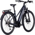 VTC Électrique Cube Touring Hybrid One 625 Trapeze Shimano Alivio 9V 625 Wh 700 mm Gris 20232