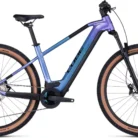 VTT Électrique Semi-Rigide Cube Reaction Hybrid Race 750 Shimano Deore/XT 12V 750 Wh 29'' Bleu Violet Switch 2023