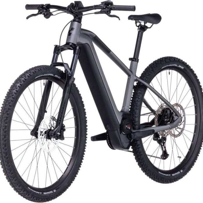 VTT Électrique Semi-Rigide Cube Reaction Hybrid Race 750 Shimano Deore XT 12V 750 Wh 29'' Gris Metal 20231