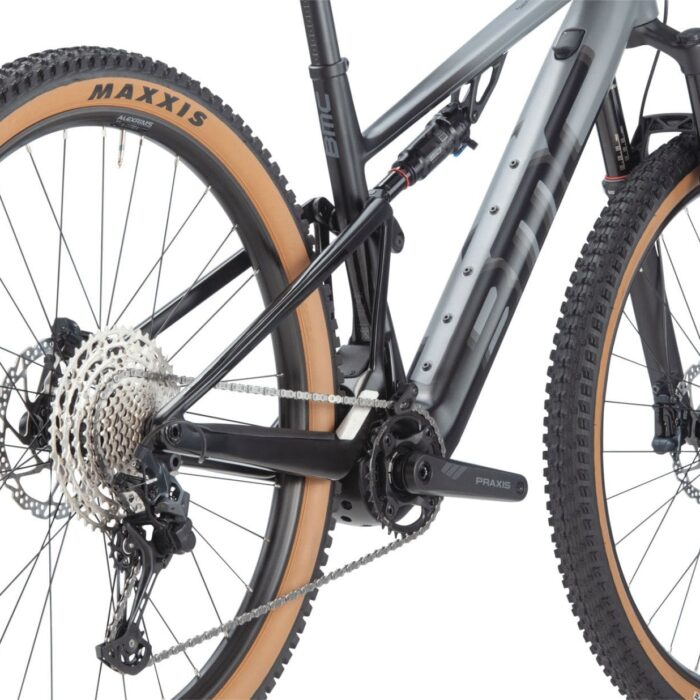 VTT Électrique Tout-Suspendu BMC Fourstroke AMP LT Three Shimano SLX 12V 360 Wh 29'' Gris Iron Noir 20231