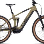 VTT Électrique Tout-Suspendu Cube Stereo Hybrid 160 HPC Race 625 27.5 Shimano Deore 12V 625 Wh 27.5'' Vert Olive 2023