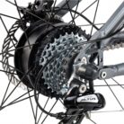 VTT Electrique Tout Suspendu Moma Bikes E-MTB 27.5'' Shimano Altus 8V Gris5