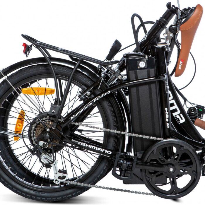 Vélo Pliant Electrique Moma Bikes E-20.2 Shimano 7v Noir0