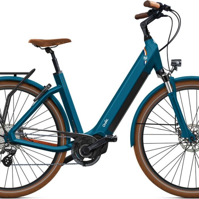 Vélo de Ville Électrique O2 Feel iSwan Édition Roland-Garros Univ Shimano Altus 8V 540 Wh 28'' Bleu Cobalt Vélo de Ville Électrique O2 Feel iSwan Édition Roland-Garros Univ Shimano Altus 8V 540 Wh 28'' Bleu Cobalt