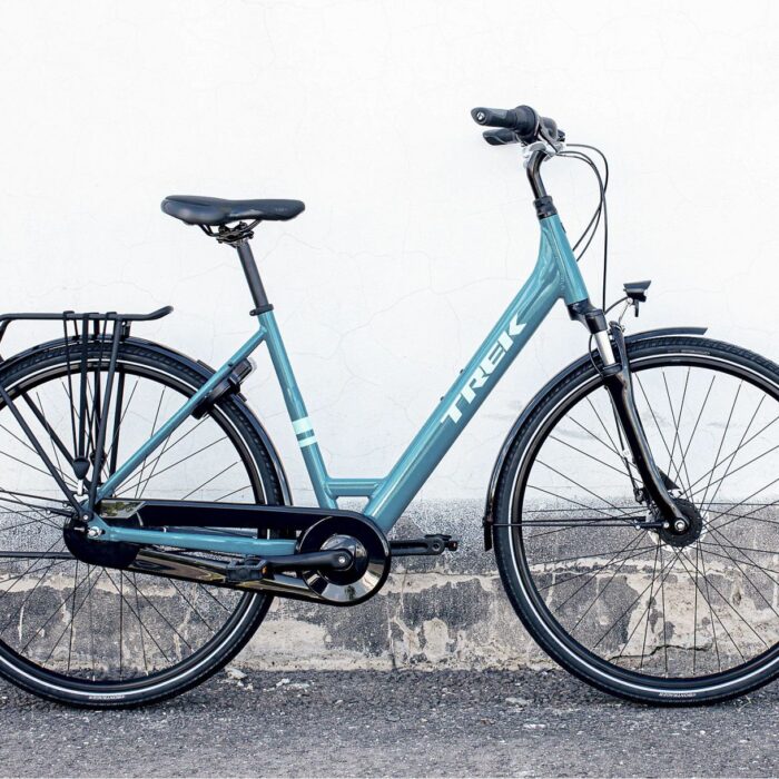 Vélo de Ville Trek District 1 Equiped Lowstep Shimano Nexus 7V Teal 20230