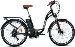 Vélo de ville électrique Momabikes E-Bike-28.2 SHIMANO 7V Freins a Disque Hydraulique Batterie 36V 16Ah