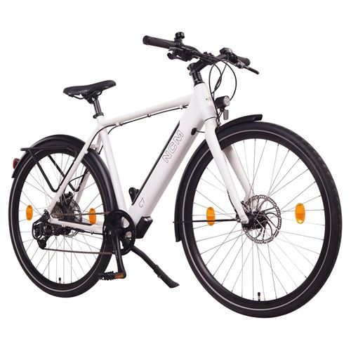 Vélo electrique urbain NCM C7 - taille M - 36v 14ah 504wh - Blanc Vélo electrique urbain NCM C7 - taille M - 36v 14ah 504wh - Blanc