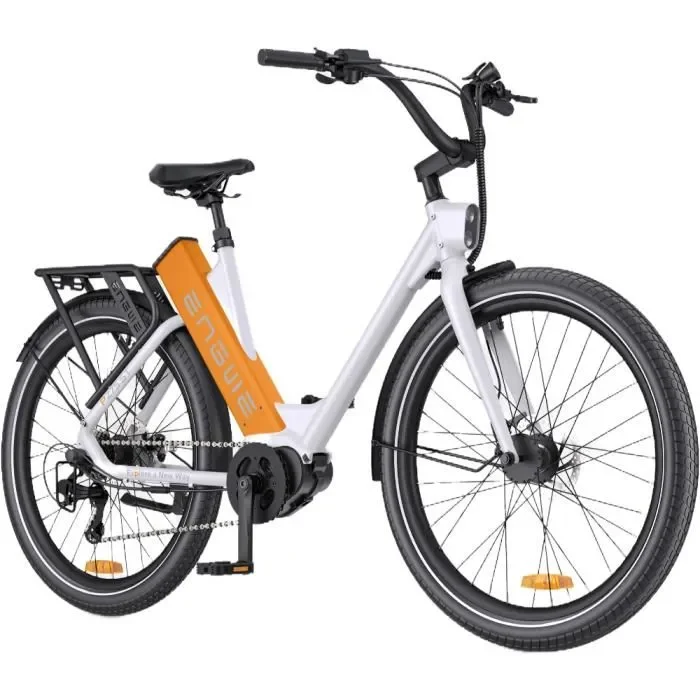 velo electrique femme adulte ENGWE P275 ST 27.5 pouces Autonomie 260km moteur central 250W e-bike de Ville 36V19.2AH Orange1