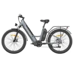 GOGOBEST GF850 Vélo Électrique 500W * 2 Moteurs Doubles 48V 10.4Ah Batterie 130km Portée Shimano 7 Vitesses - Gris