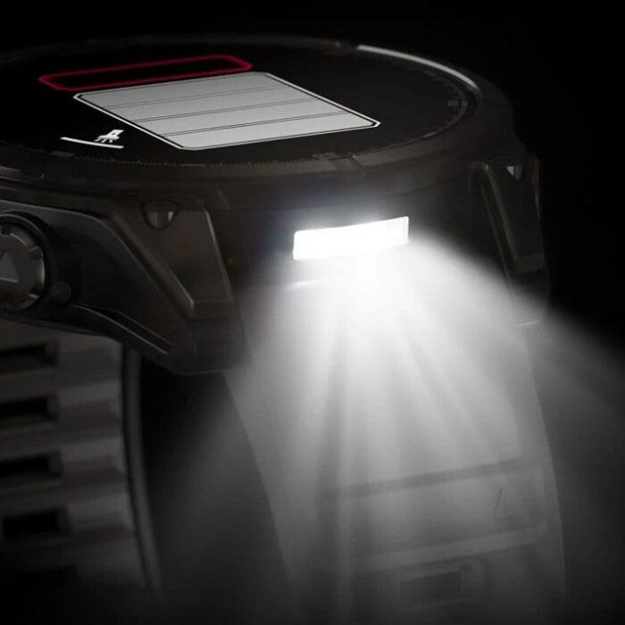 Montre GPS Garmin Fénix 8 AMOLED - 47 mm Sapphire Titane Carbon Gray DLC avec Bracelet en Silicone Noir Gris6