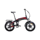 Vélo Électrique Wegoboard pliable SuperBike PLUS Noir/Rouge