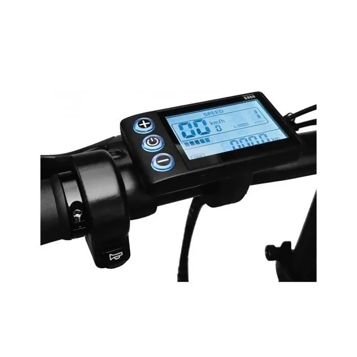 Vélo Électrique Wegoboard pliable SuperBike PLUS Noir Rouge1