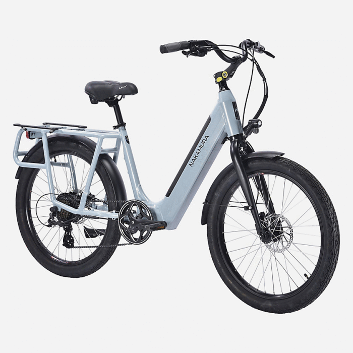 Vélo de ville électrique adulte ECROSSCITY BLEU NAKAMURA Vélo de ville électrique adulte ECROSSCITY BLEU NAKAMURA