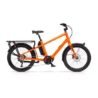 Vélo électrique cargo BENNO BOOST-E 10D CX 2022 • Moteur Bosch Performance CX 85Nm • Batterie Bosch 500Wh ORANGE
