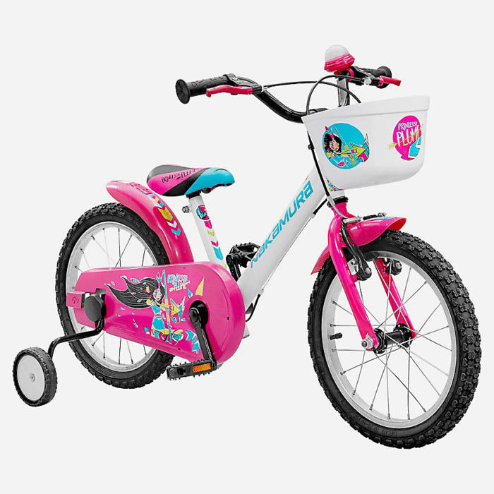 Vélo enfant Princesse Plume 16 NAKAMURA Vélo enfant Princesse Plume 16 NAKAMURA