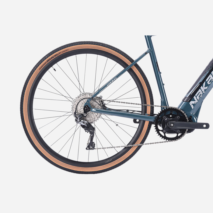 Vélo gravel adulte E-GRAVEL VERT NAKAMURA1 Vélo gravel adulte E-GRAVEL VERT NAKAMURA1