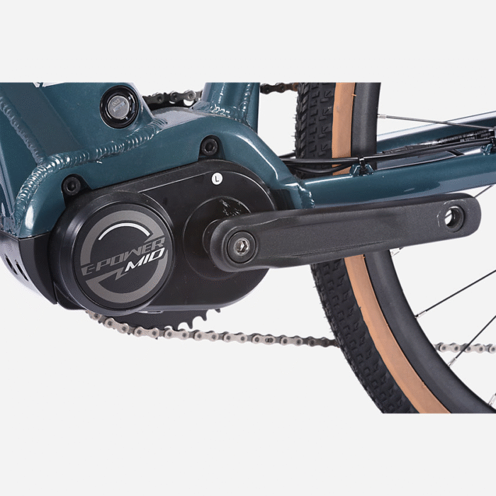 Vélo gravel adulte E-GRAVEL VERT NAKAMURA7 Vélo gravel adulte E-GRAVEL VERT NAKAMURA7