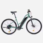 Vélo tout chemin électrique – cadre bas – Riverside 520 E vert