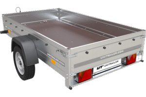 Remorque voiture simple essieu Unitrailer Garden Trailer